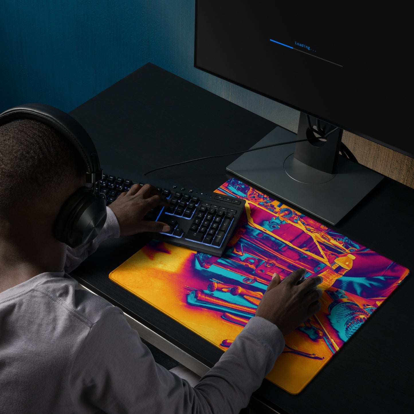 Gaming mouse pad