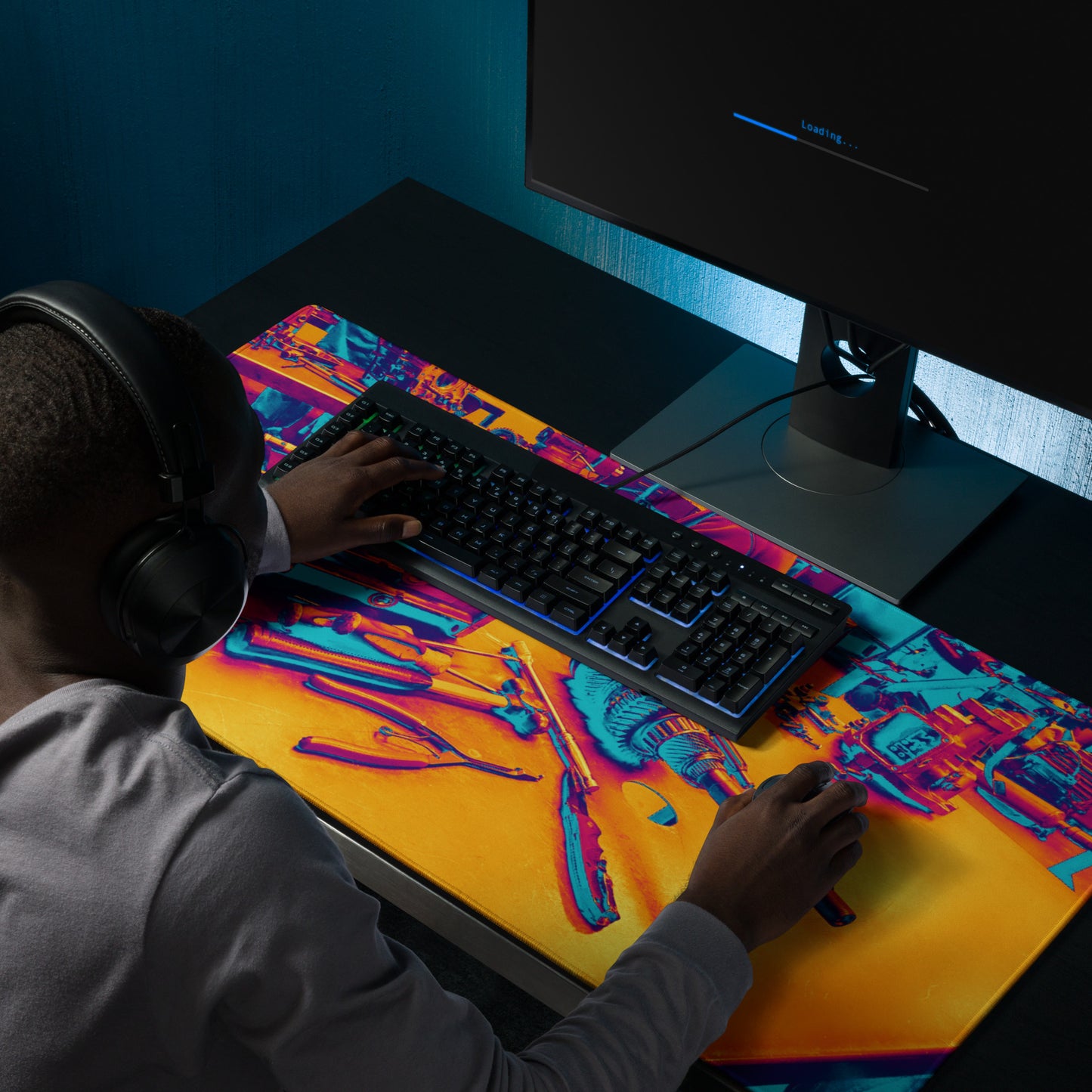 Gaming mouse pad
