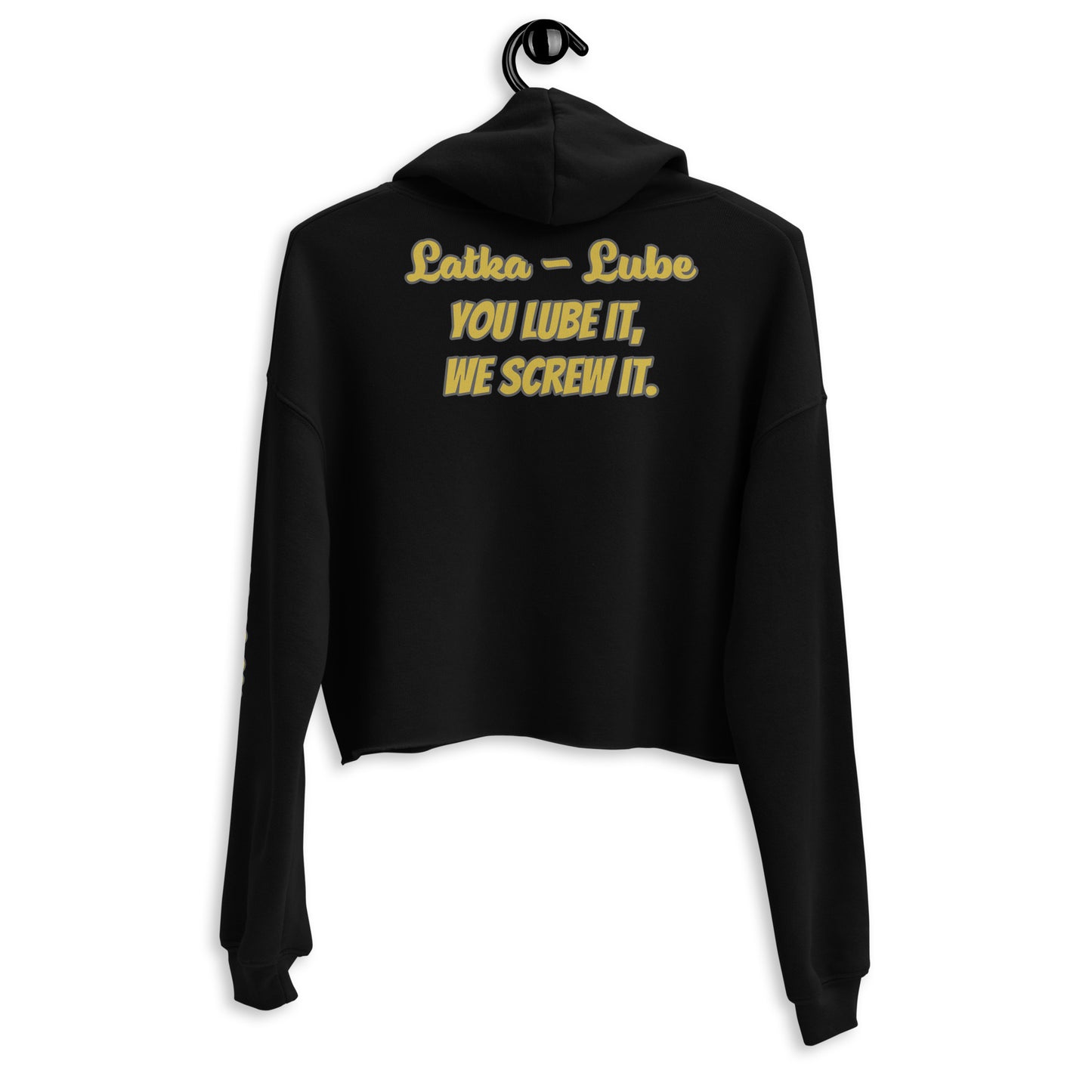 Women's Latka Lube Crop Hoodie
