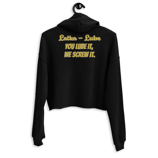 Women's Latka Lube Crop Hoodie