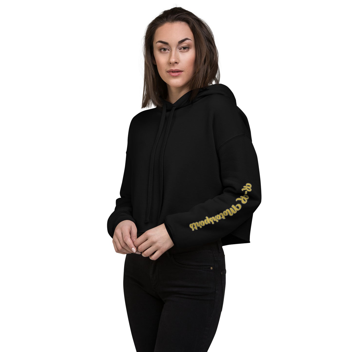 Women's Latka Lube Def Crop Hoodie