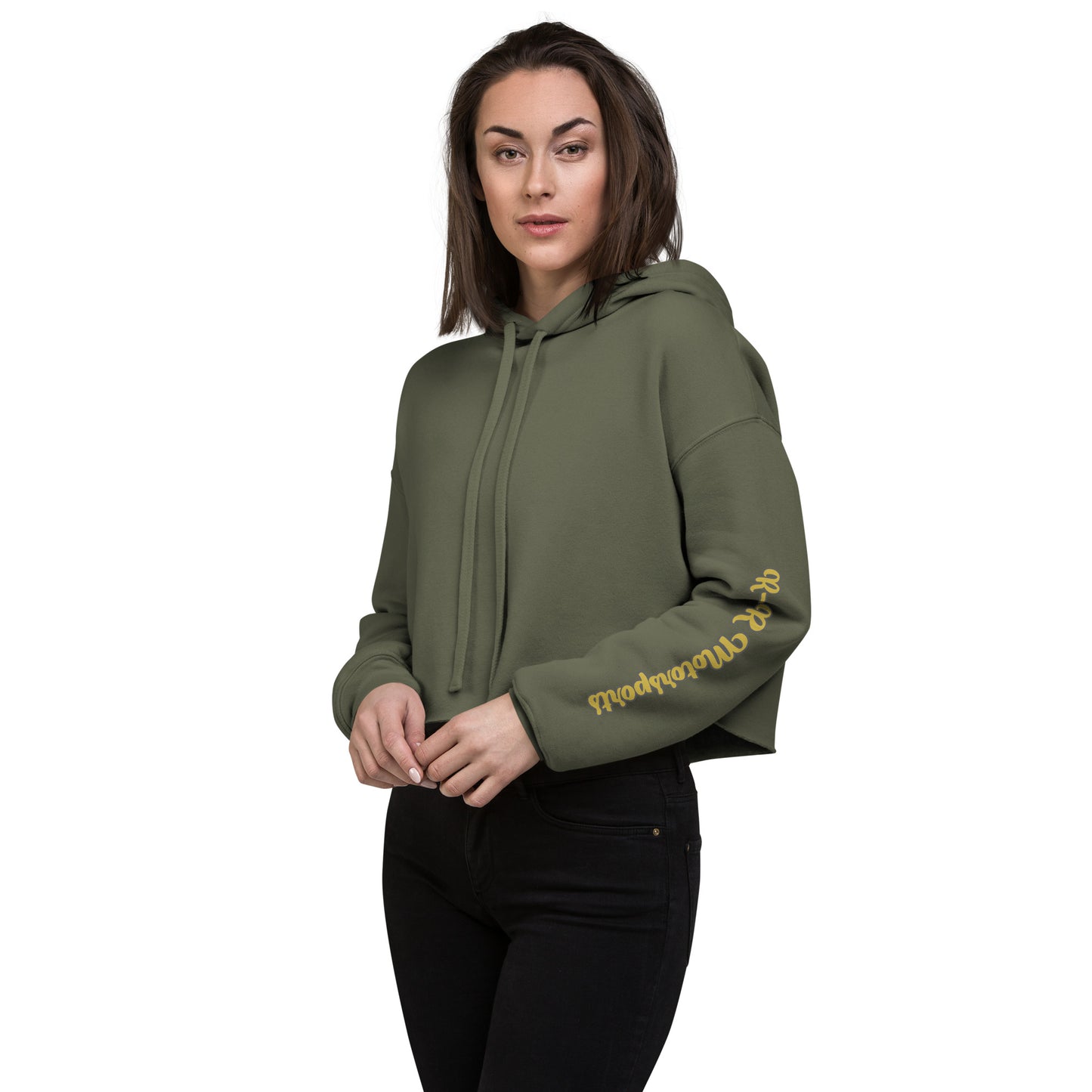 Women's Latka Lube Def Crop Hoodie