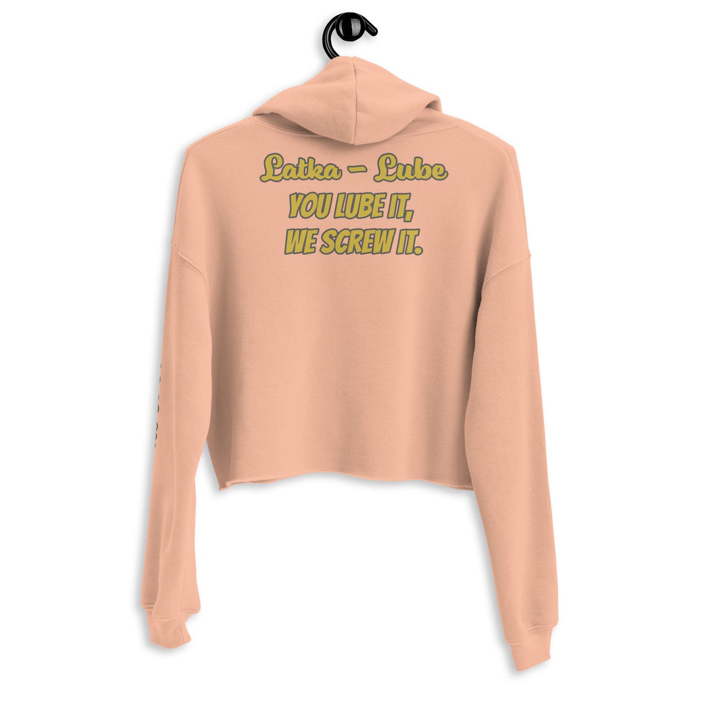 Women's Latka Lube Crop Hoodie