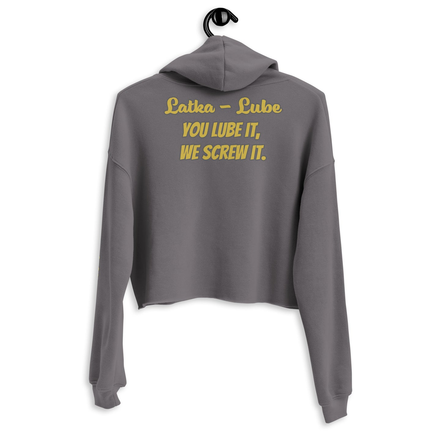 Women's Latka Lube Crop Hoodie