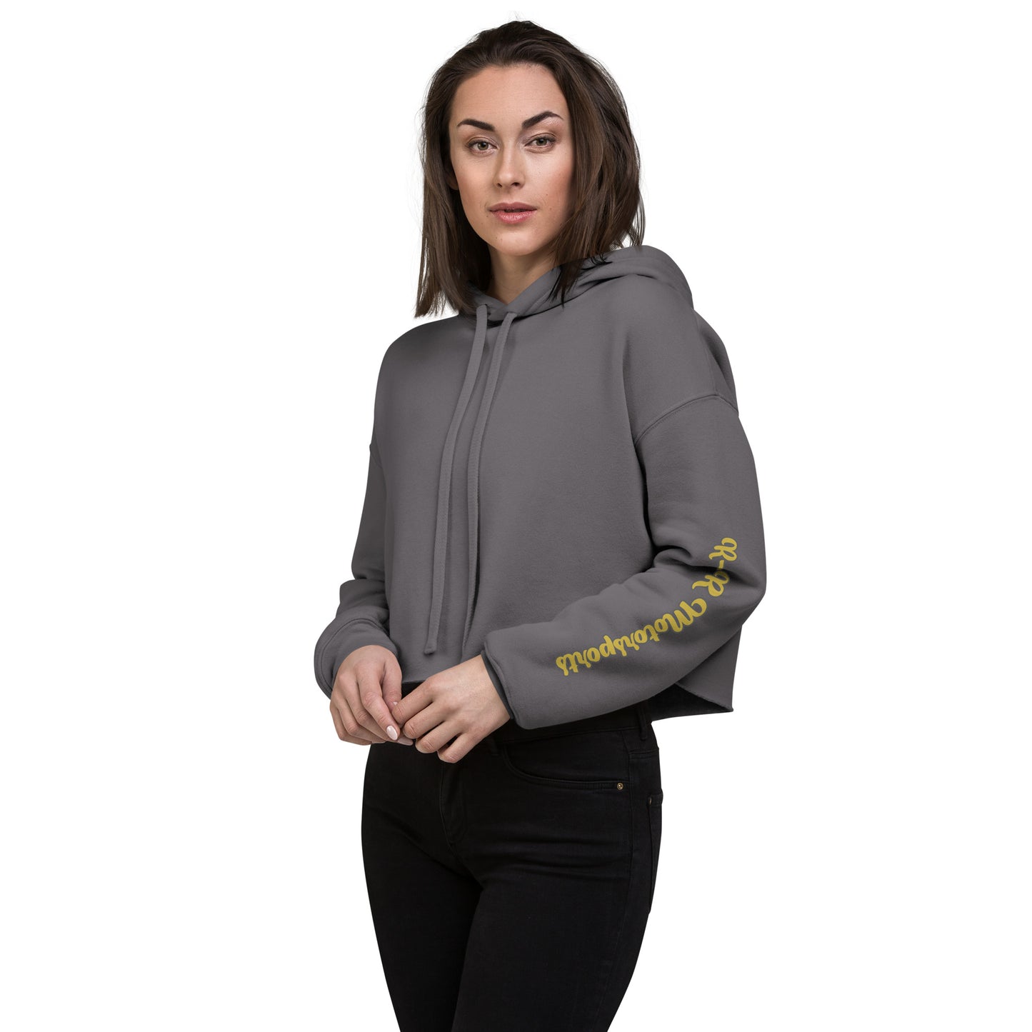 Women's Latka Lube Def Crop Hoodie